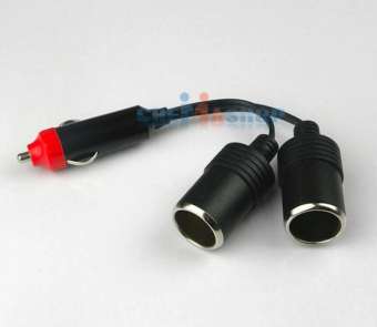 ชุดเพิ่มช่องจุดบุหรี่ 1 เป็น 2 ช่อง 120W ชุดเพิ่มช่องจุดบุหรี่ 1 เป็น 2 ช่อง 120W
