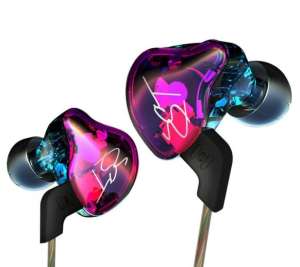 KZ ZST หูฟังมีไมค์ hybrid driver 1DD+1BA (สีคัลเลอร์ฟูล) ของแท้