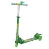 ซุปเปอร์สกู๊ตเตอร์อลูมิเนียมไซด์ใหญ่ปรับระดับ 3 ระดับ พับเก็บ Scooter-Green