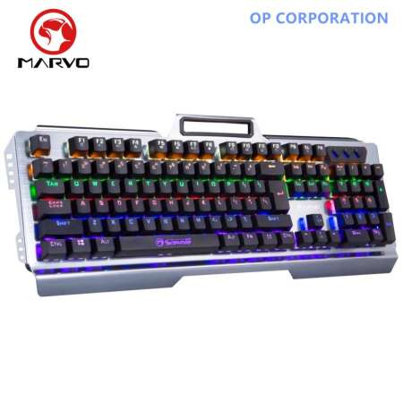 MARVO คีย์บอร์ดมาโคร KG936 Advanced Blue Switch Gaming Keyboard