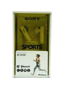 SONY  WI-SP500 หูฟังอินเอียร์สปอร์ตแบบไร้สาย BLUETOOTH NFC (สี เหลือง ) 1ชุด (รุ่นใหม่แทน รุ่นMDR-XB50)