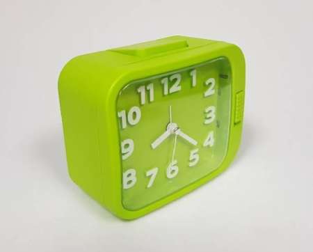 นาฬิกาปลุก ทรงเหลี่ยม (14x12x7cm)