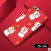 เคส TPU Xiaomi Mi Note3 ลายRed Dog หมานำโชค