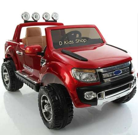 Smile Kids รถแบตเตอรี่เด็ก รถเด็กนั่ง ทรง Ford Ranger รถกะบะ 4x4 ขนาด 4 มอเตอร์ บังคับวิทยุด้วยรีโมทและขับธรรมดา