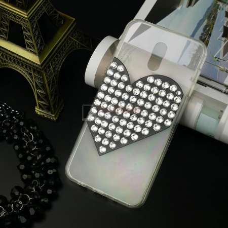 Suntoo Love!! เคส Samsung Galaxy J7 Pro ครอบหลังประดับเพชร