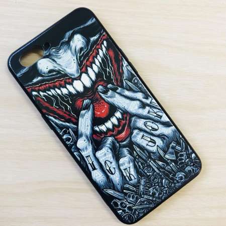 Oppo A3S/A5(ใช้เคสตัวเดียวกัน) เคสสกรีนลายเส้นนูนJoker Vol.1 16