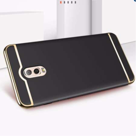 WANASA Case Samsung J7 Plus เคสซัมซุง เจ7พลัส เคสหัวท้าย เคสประกบ เคสกันกระแทก แบบไม่หนา สีเมทัลลิค หัว-ท้าย (ประกบ 3 ชิ้น) สินค้าใหม่