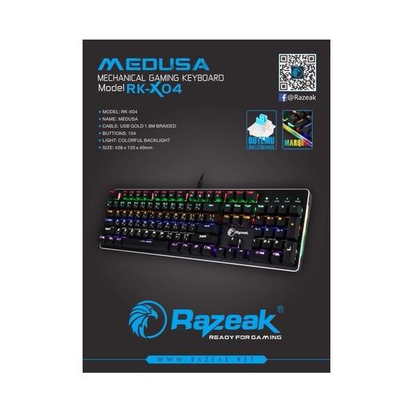 Razeak Medusa (RK-X04) Blue Switch