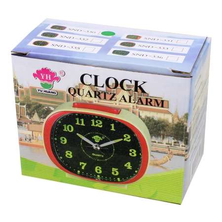 Telecorsa นาฬิกาปลุก  Clock Quartz  Alarm SND-335 รุ่น AlarmClock-SND-335-05g-Song