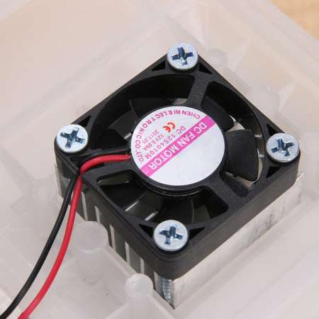 MINI DIY กึ่งตัวนำอิเล็กทรอนิกส์ Cooling ระบบอิเล็กทรอนิกส์เครื่องปรับอากาศ (สีดำ) - INTL