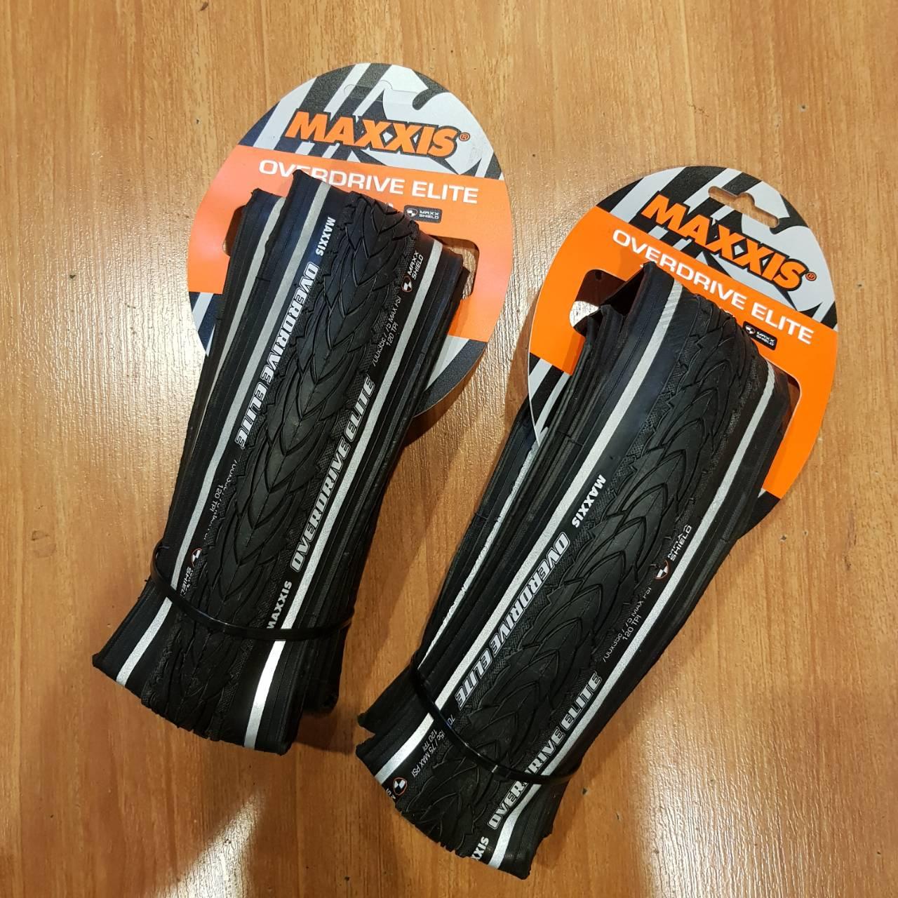 MAXXIS ยางพับ รุ่น Overdrive Elite 700x35c 2 เส้น - TVY Bicycle - ThaiPick
