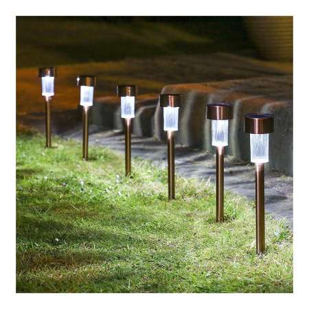 Solar ไฟปักสนามหญ้า พลังงานแสงอาทิตย์ขนาด โซล่าเซลล์ 1 LED (6ตัน)