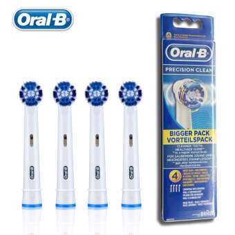 Oral-B หัวแปรงสีฟันไฟฟ้า รุ่น Precision clean แพค 4 หัวแปรง ของแท้