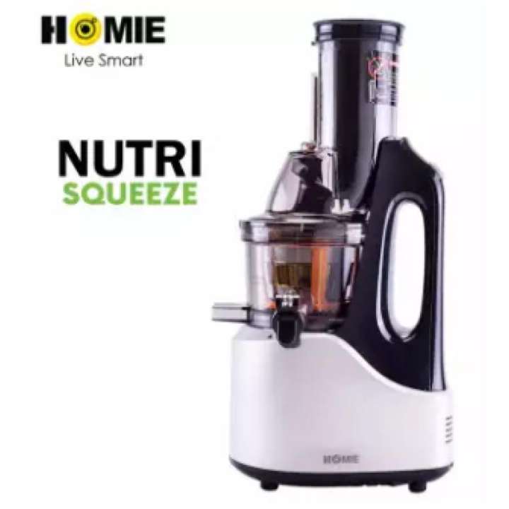HOMIE - Nutri SQUEEZE เครื่องสกัดน้ำผักผลไม้ สีเงิน