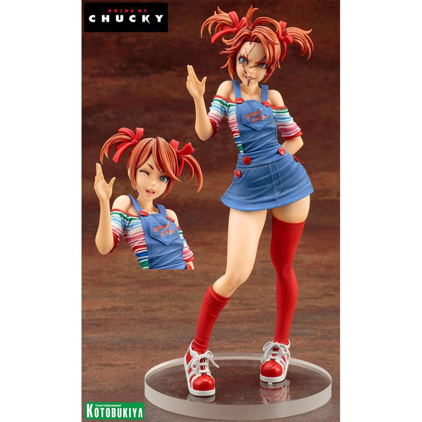 Model โมเดล Figure ฟิกเกอร์ The Curse Of Chucky ชัคกี้ แค้นฝังหุ่น Child's Play Horror Bishoujo Statue Exclusive Ver Anime ของสะสมหายาก อนิเมะ การ์ตูน มังงะ จากการ์ตูนดังญี่ปุ่น Collection Doll ตุ๊กตา manga