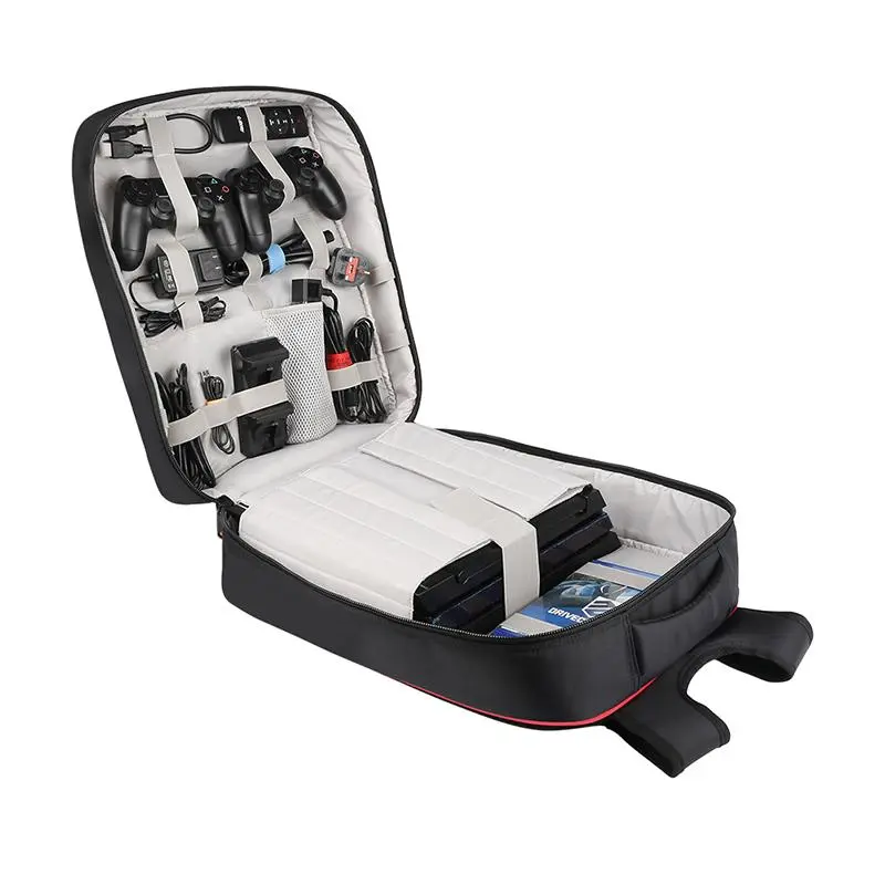 BUBM Console Gaming Backpack กระเป๋าเป้สะพายหลังสำหรับ PS4, PS4 Pro ...