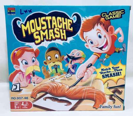 Worktoys ของเล่นเด็ก เกมส์ทุบหนวด Moustache Smash No.007-46