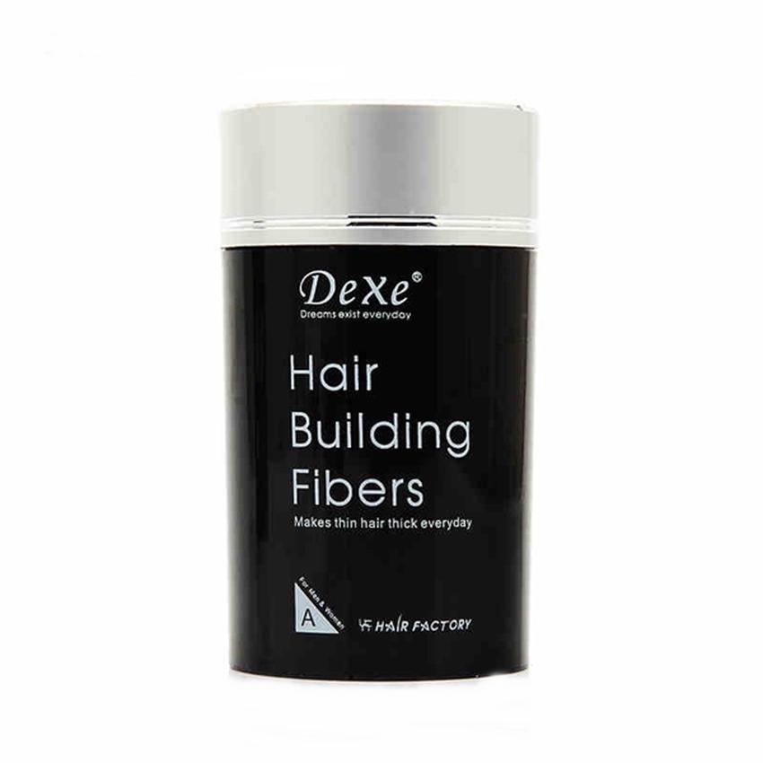 ราคา (สีน้ำตาลเข้ม) Dexe hair building fibers ไฟเบอร์ เพิ่มผมหนา ไฟ