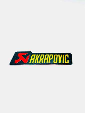 Akrapovic สติ๊กเกอร์ทนความร้อน เคลือบฟิล์มกันรอย(ลอกทิ้งได้)