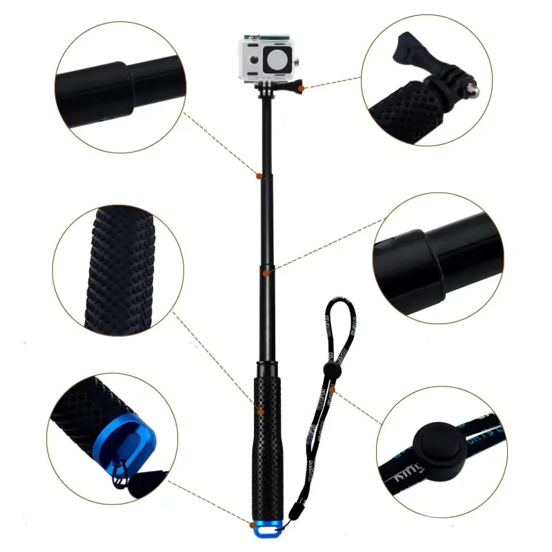 ภาพสินค้า36 inch/94cm GoPro Selfie stick Handheld Monopod GoEasy Plus // GoPro Selfie สติ๊ก 36นิ้ว / 94ซม. Monopod GoEasy Plus จากร้าน witcamera บน Lazada ภาพที่ 6