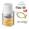 Fish oil น้ำมันปลา4X / ฟื้นฟูความจำ บำรุงประสาทและสมอง สำหรับเด็กและผู้ใหญ่ (1,000มก./60แคปซูล) กิฟฟารีน Giffarine