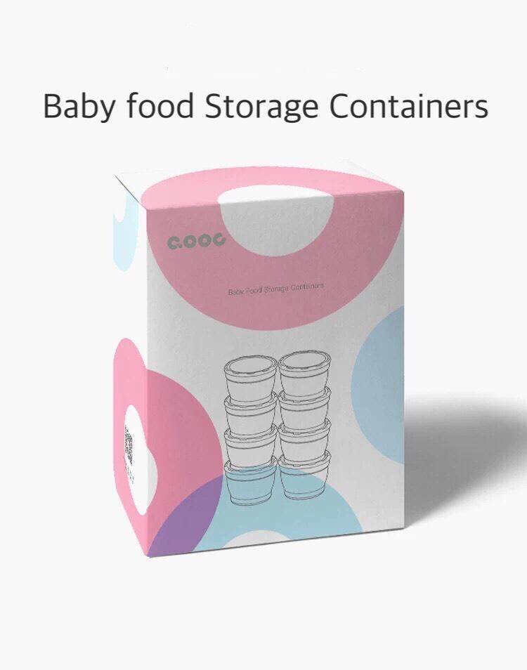 QOOC Storage Freezer Containers กระปุกเซต8ใบ