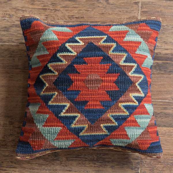 Ấn Độ Nhập Khẩu Kiểu Mỹ Làng Quê/Quốc Gia/Kilim Thủ Công Dệt Cứng Lông Cừu Gối Ôm/Đệm Tựa