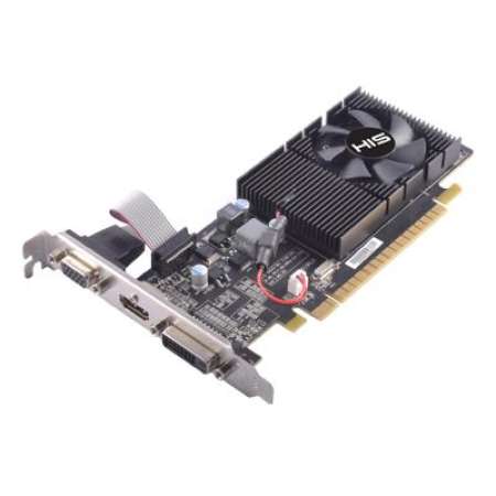HIS R5 230 Fan 1GB DDR3 PCI-E DVI/HDMI/VGA