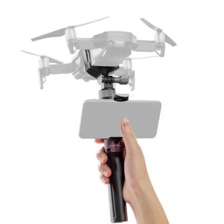 PGYTECH ไม้เซลฟี่ อุปกรณ์เสริมถ่ายภาพ กันสั่น เชื่อมต่อมือถือ แบบสามขาและพับเก็บได้ ใช้ร่วมกับโดรน DJI Mavic Air