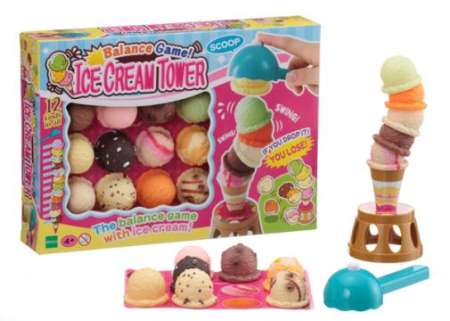 Candy Toy  ไอศครีมทาวเวอร์ เกมทรงตัว เเข่งตักไอติมสูงๆ