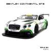 Naynaeshop โมเดลรถ BENTLEY CONTINENTAL GT3 สีขาว No.88 (Scale 1:24)