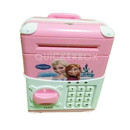 ATM Money Saving Elsa กระปุกตู้เซฟออมสิน ATM ดูดแบงค์ เอลซ่า