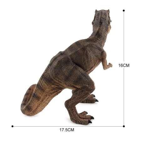 FunKidToy : FKTAMZ002* โมเดลไดโนเสาร์ PVC Tyrannosaurus Rex (Brown)