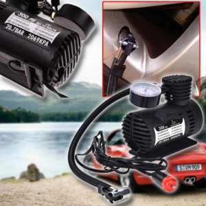 Small Target Air Compressor ปั้มลมไฟฟ้าสำหรับรถยนต์ ปั๊มลมติดรถยนต์ ปั๊มเติมลมยาง Air pump 300PSI 12V (สีดำ) Small Target Air Compressor ปั้มลมไฟฟ้าสำหรับรถยนต์ ปั๊มลมติดรถยนต์ ปั๊มเติมลมยาง Air pump 300PSI 12V (สีดำ)