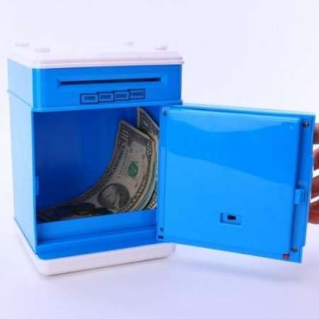 Code Case Money Box กระปุกออมสิน ตู้เซฟ ดูดแบงค์