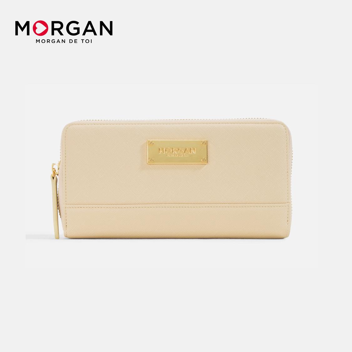 Morgan Bags กระเป๋าสตางค์ใบยาว ซิปรอบ รุ่น New Juno 01