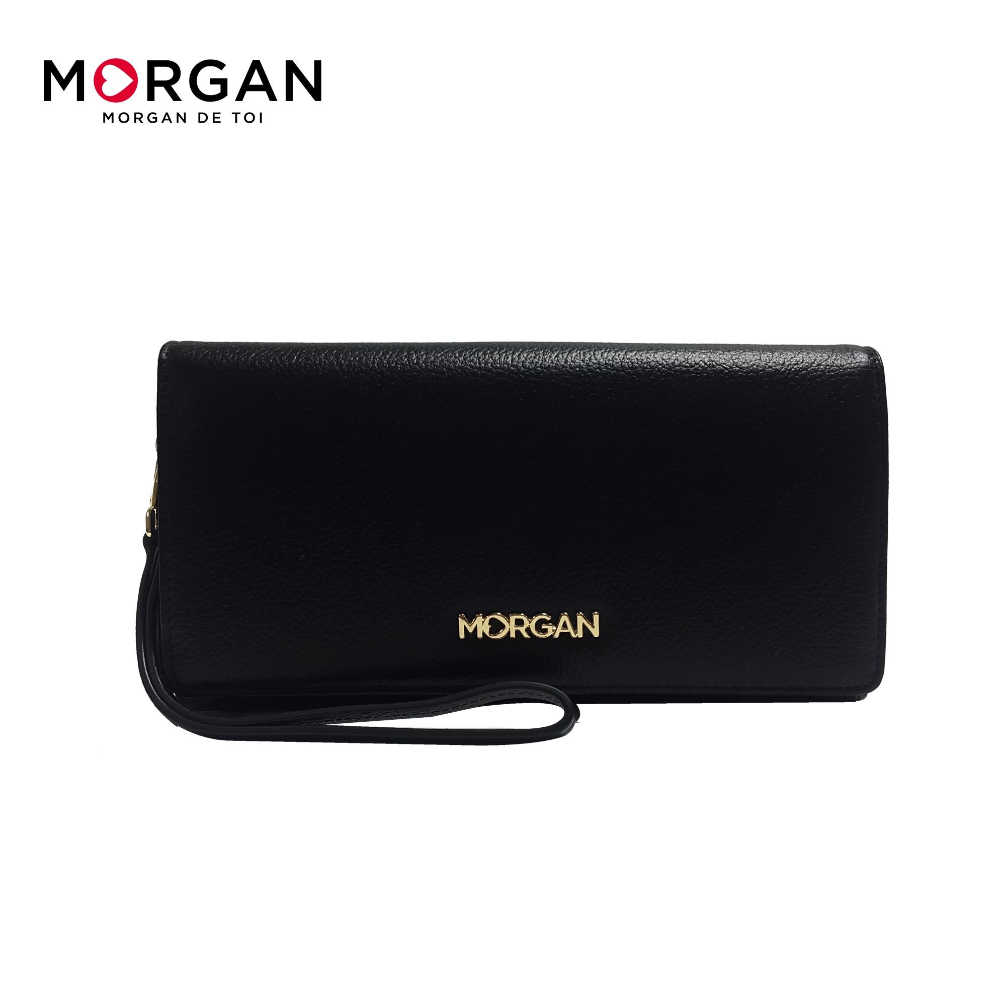 MORGAN BAG กระเป๋าสตางค์ คล้องมือ ฝาปิด ใบยาว รุ่น KIRBASIC 02