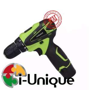สว่านไร้สาย Cordless Drill Li-ion 12v 19 แรงบิด รุ่น 0-550R min (สีเขียว/ดำ)