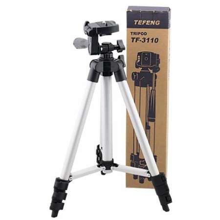nbc ขาตั้งกล้องและมือถือ แบบ 3 ขา (ครบชุดพร้อมถุงเก็บ) รุ่น Tripod 3110 (ฟรี หัวต่อสำหรับมือถือ)