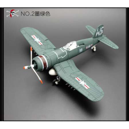 4D MODEL PLANE โมเดลเครื่องบินรบ รุ่น F4U แบบ B