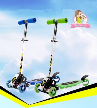 Thaitrendy Scooter สกู๊ตเตอร์ 4 ล้อ ปรับความสูงได้ 4ระดับ (มี VDO รีวิว)