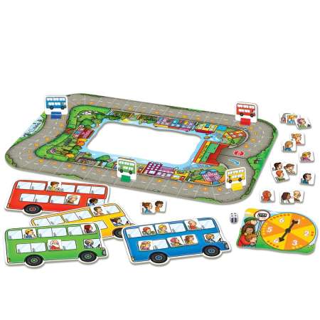 Orchard Toys เกมส์เสริมทักษะด้านตัวเลข Bus Stop Game