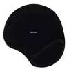 แผ่นรองเม้าส์ ออกแบบพิเศษ มีเจลรองข้อมือ Mouse Pad สีดำ