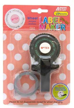 เครื่องพิมพ์อักษรโมเทค อักษรตัวนูน M tex Label