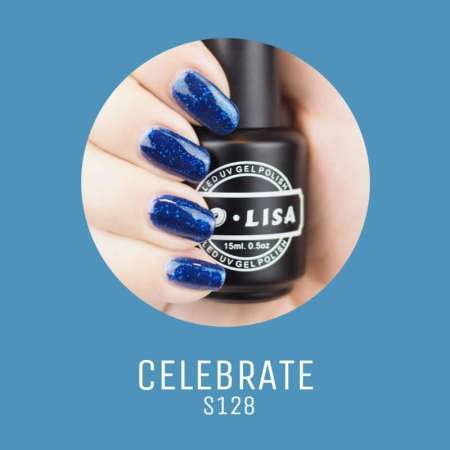 สีทาเล็บเจลเด้งได้ เกรดพรีเมียม BOLISA 15 ml ( Celebrate S128 )