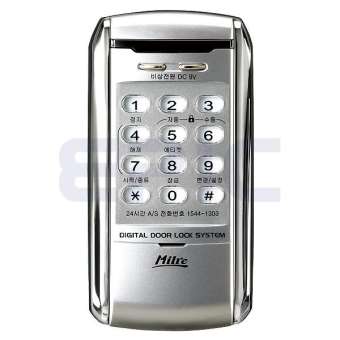 Milre Digital door lock ล๊อคอัตโนมัติจากประเทศเกาหลี แบบกดรหัส รุ่น MI-2300(Silver)