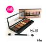 (ของแท้/พร้อมส่งกดเลย) Sivanna Colors Streamer symphony velvet eyeshadow HF693 1*ชิ้น เบอร์01