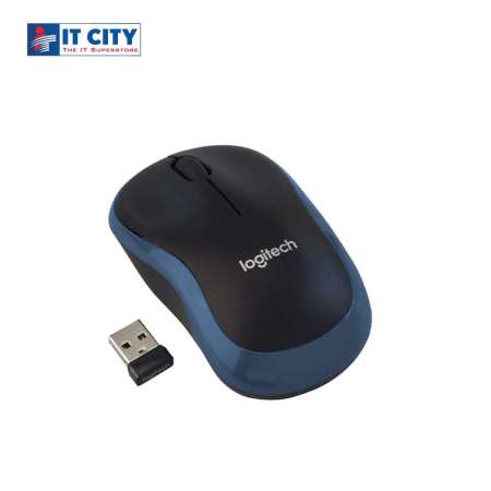 LOGITECH M185 Wireless Mouse Blue