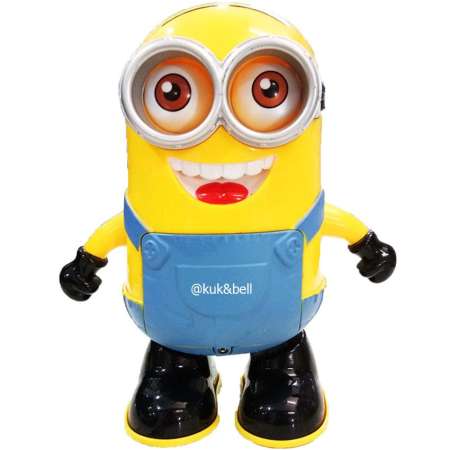 BELLTOY ตุ๊กตา ตุ๊กตามินเนี่ยน เต้นได้ มีเสียง มีไฟ JJ9934