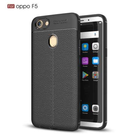เคส Oppo F5 ลายหนัง auto focus